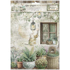 Rice Paper A4 - Herbarium Silvae - 6 - pack - 1 - Stamperia - Tidformera