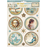 Rice Paper A4 - Masquerade - 6 - pack - 1 - Stamperia - Tidformera