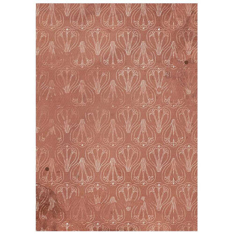 Rice Paper A6 - 8-pack - Backgrounds - Our Way - 2 - Stamperia - Tidformera