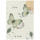 Rice Paper A6 - 8-pack - Flowers and Poems - 3 - Stamperia - Tidformera