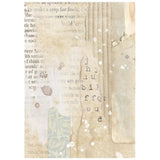 Rice Paper A6 - Backgrounds - 8 - pack - Secret Diary - 9 - Stamperia - Tidformera