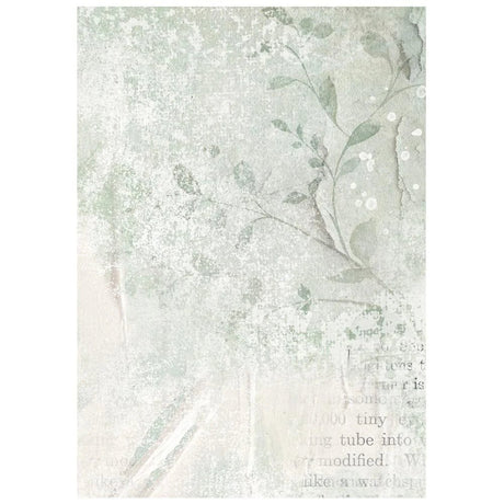Rice Paper A6 - Backgrounds - 8 - pack - Secret Diary - 2 - Stamperia - Tidformera