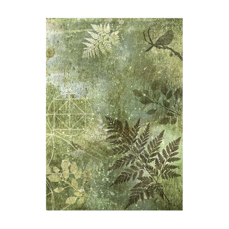 Rice Paper A6 - Forest - 8 - pack - Stamperia - Tidformera