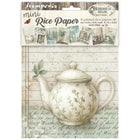 Rice Paper A6 - Herbarium Silvae - Mini - 8 - pack - 1 - Stamperia - Tidformera