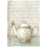 Rice Paper A6 - Herbarium Silvae - Mini - 8 - pack - 7 - Stamperia - Tidformera