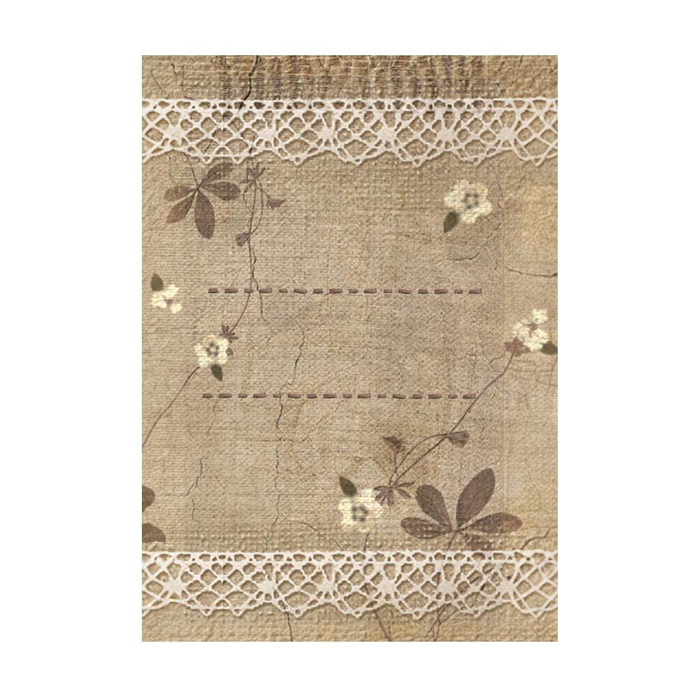 Rice Paper A6 - Old Lace - 8 - pack - Stamperia - Tidformera