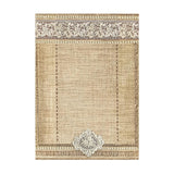 Rice Paper A6 - Old Lace - 8 - pack - Stamperia - Tidformera