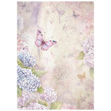 Rice Paper A6 - Quiet Days - Mini - 8 - pack - 8 - Stamperia - Tidformera