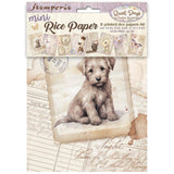Rice Paper A6 - Quiet Days - Mini - 8 - pack - 1 - Stamperia - Tidformera