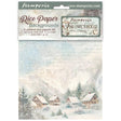 Rice Paper A6 - The Owl's House - 8 - pack - 1 - Stamperia - Tidformera