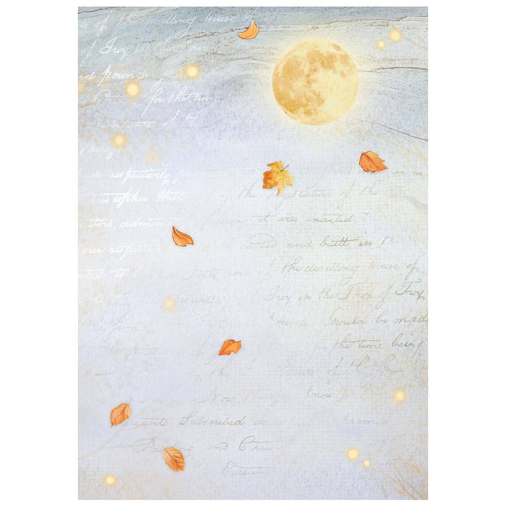 Rice Paper A6 - Whispering Woods - 8 - pack - 8 - Stamperia - Tidformera
