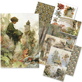 Rice Paper Art set - A5 - 8 - pack - Fairy Whispers - 1 - Ciao Bella - Tidformera