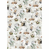 Rice Paper Art set - A5 - 8 - pack - Forest Tales - 9 - Ciao Bella - Tidformera