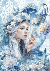 Rice Paper Art set - A5 - 8 - pack - Frozen land - 3 - Ciao Bella - Tidformera