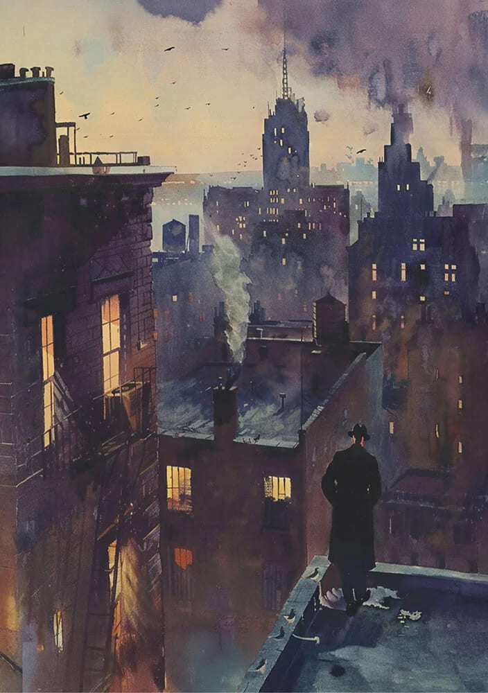 Rice Paper Art set - A5 - 8 - pack - The Last Mystery - 5 - Ciao Bella - Tidformera