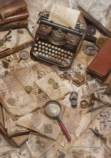 Rice Paper Art set - A5 - 8 - pack - The Last Mystery - 3 - Ciao Bella - Tidformera