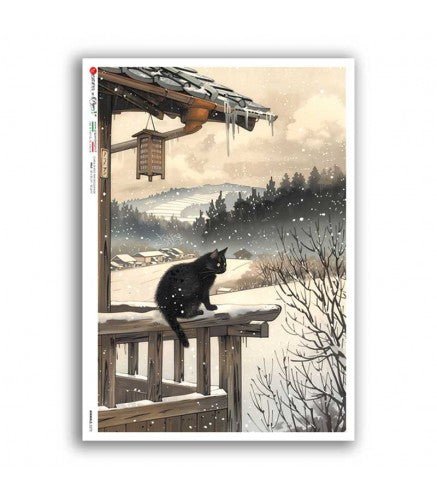 Rice Paper Decoupage - A5 - ANIMALS 0270 - 1 - Paper Designs - Tidformera