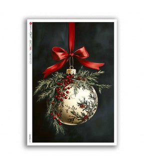 Rice Paper Decoupage - A5 - CHRISTMAS 0395 - 1 - Paper Designs - Tidformera