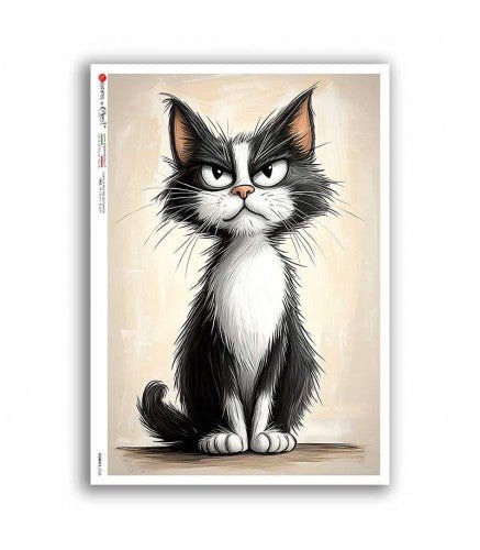 Rice Paper Decoupage - A5 - COMICS 0058 - 1 - Paper Designs - Tidformera