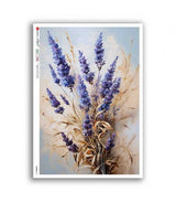 Rice Paper Decoupage - A5 - Flowers 0410 - 1 - Paper Designs - Tidformera