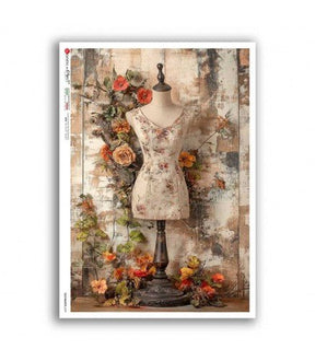 Rice Paper Decoupage - A5 - OLD OBJECTS 0049 - 1 - Paper Designs - Tidformera