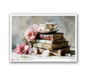 Rice Paper Decoupage - A5 - OLD OBJECTS 0052 - 1 - Paper Designs - Tidformera