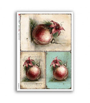 Rice Paper Decoupage - A5 - OLD OBJECTS 0059 - 1 - Paper Designs - Tidformera