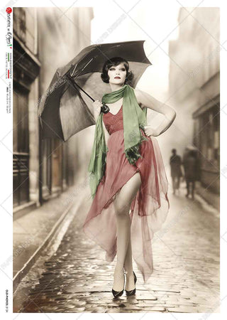 Rice Paper Decoupage - A5 - Old photos 0124 - 1 - Paper Designs - Tidformera