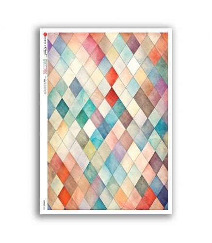 Rice Paper Decoupage - A5 - PATTERN 0251 - 1 - Paper Designs - Tidformera