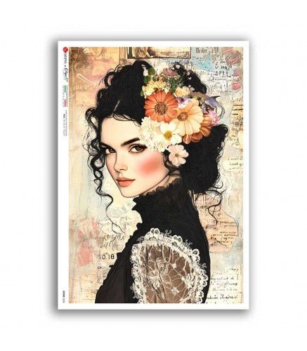 Rice Paper Decoupage - A5 - SCENE 0206 - 1 - Paper Designs - Tidformera