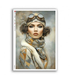 Rice Paper Decoupage - A5 - STEAMPUNK 0010 - 1 - Paper Designs - Tidformera