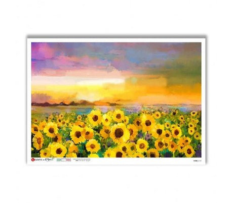 Rice Paper Decoupage - A5 - Views 0169 - 1 - Paper Designs - Tidformera