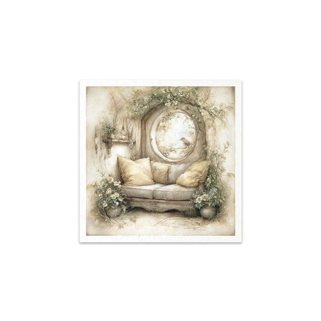 Rice paper Set - 15 x 15 - Mouse World - 2 - ITD Collection - Tidformera