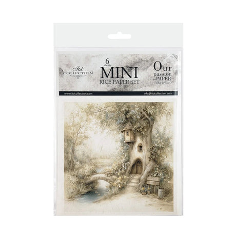 Rice paper Set - 15 x 15 - Mouse World - 1 - ITD Collection - Tidformera