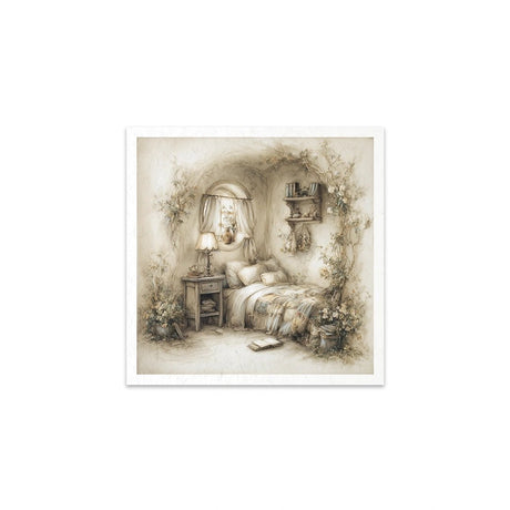 Rice paper Set - 15 x 15 - Mouse World - 7 - ITD Collection - Tidformera