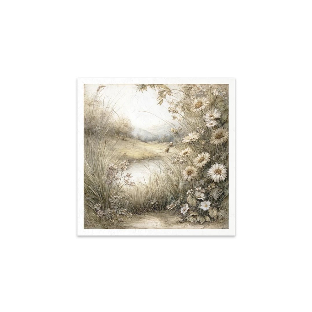 Rice paper Set - 15 x 15 - Spring Days - 3 - ITD Collection - Tidformera