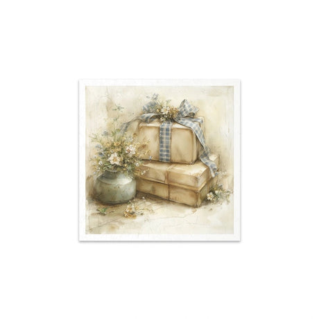 Rice paper Set - 15 x 15 - Spring Impressions - 2 - ITD Collection - Tidformera