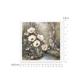 Rice paper Set - 15 x 15 - Spring Journey - 8 - ITD Collection - Tidformera