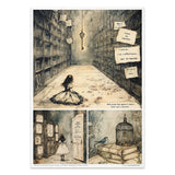 Rice paper set - A4 - Alice's Magic Vol. 1 - 4 - ITD Collection - Tidformera
