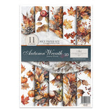 Rice paper set - A4 - Autumn Wreath - 1 - ITD Collection - Tidformera