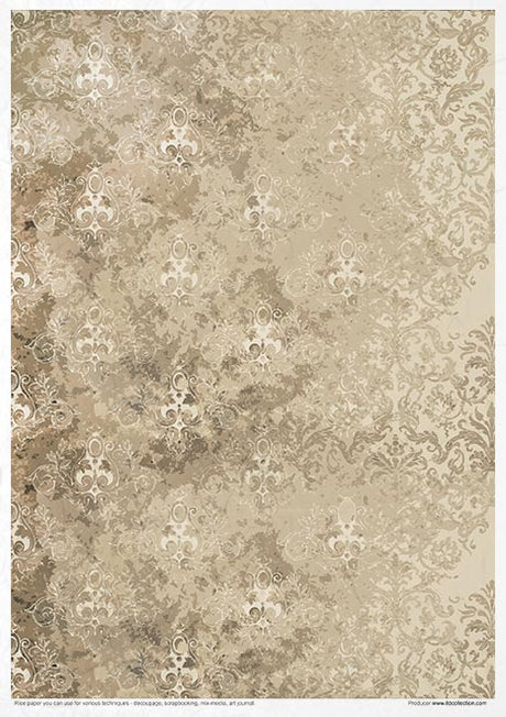 Rice paper set - A4 - Four elements - Earth - 7 - ITD Collection - Tidformera