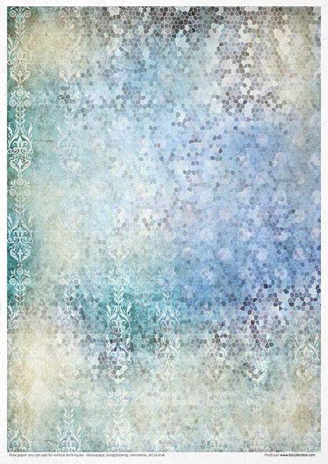 Rice paper set - A4 - Four elements - Water - 2 - ITD Collection - Tidformera