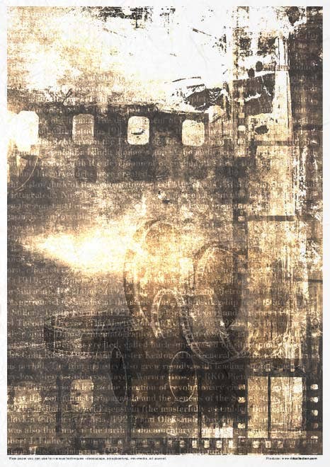 Rice paper set - A4 - Magic of cinema - 3 - ITD Collection - Tidformera