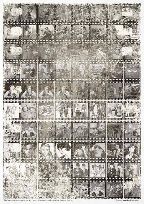 Rice paper set - A4 - Magic of cinema - 8 - ITD Collection - Tidformera