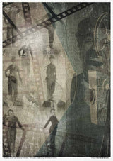 Rice paper set - A4 - Magic of cinema - 12 - ITD Collection - Tidformera