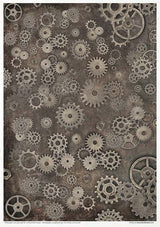 Rice paper set - A4 - Steampunk - 4 - ITD Collection - Tidformera