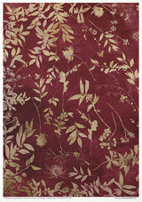 Rice paper set - A4 - Vintage Tapestry - 3 - ITD Collection - Tidformera