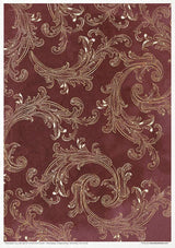 Rice paper set - A4 - Vintage Tapestry - 9 - ITD Collection - Tidformera