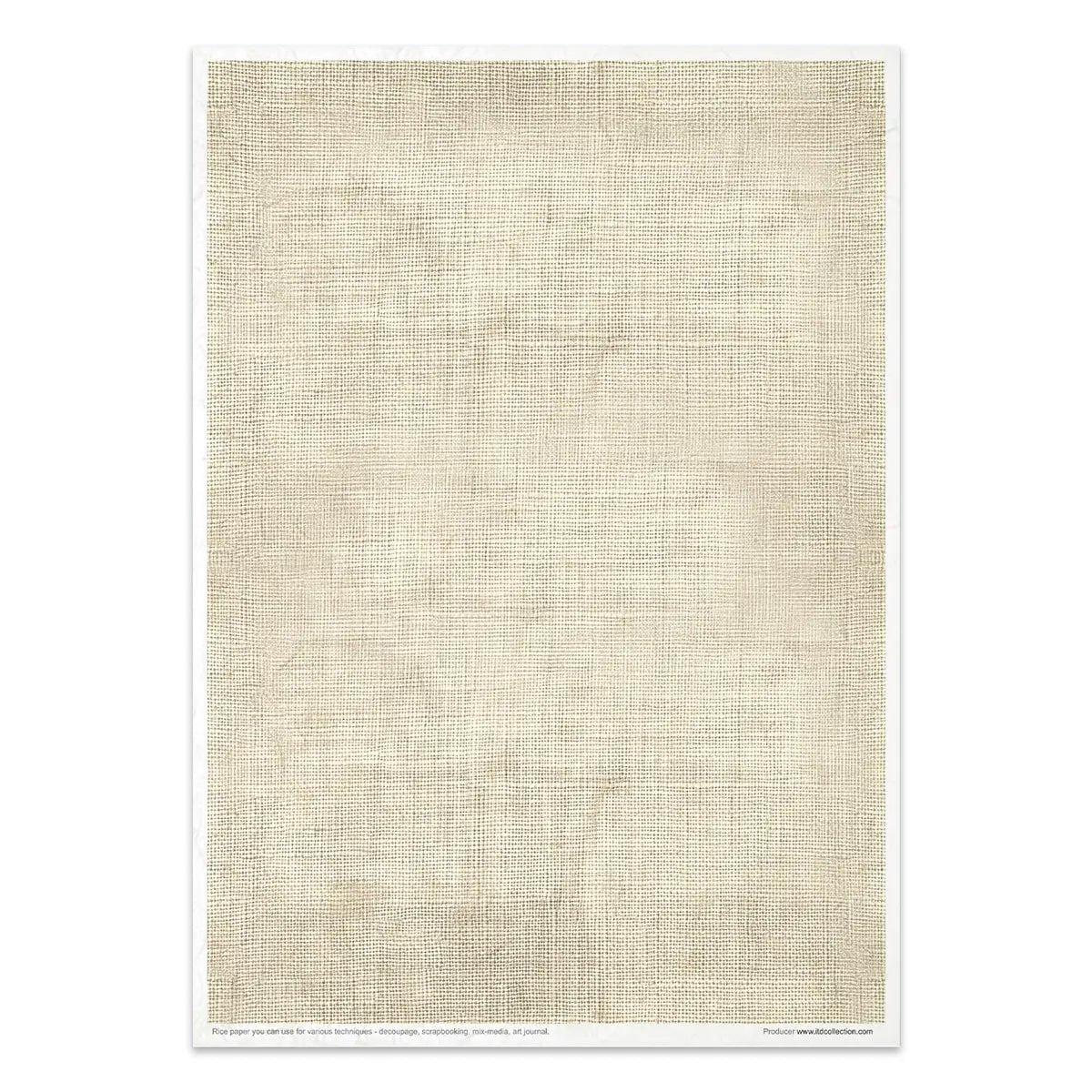 Rice paper set - A4 - Wicker & Rattan - 8 - ITD Collection - Tidformera