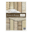 Rice paper set - A4 - Wicker & Rattan - 1 - ITD Collection - Tidformera